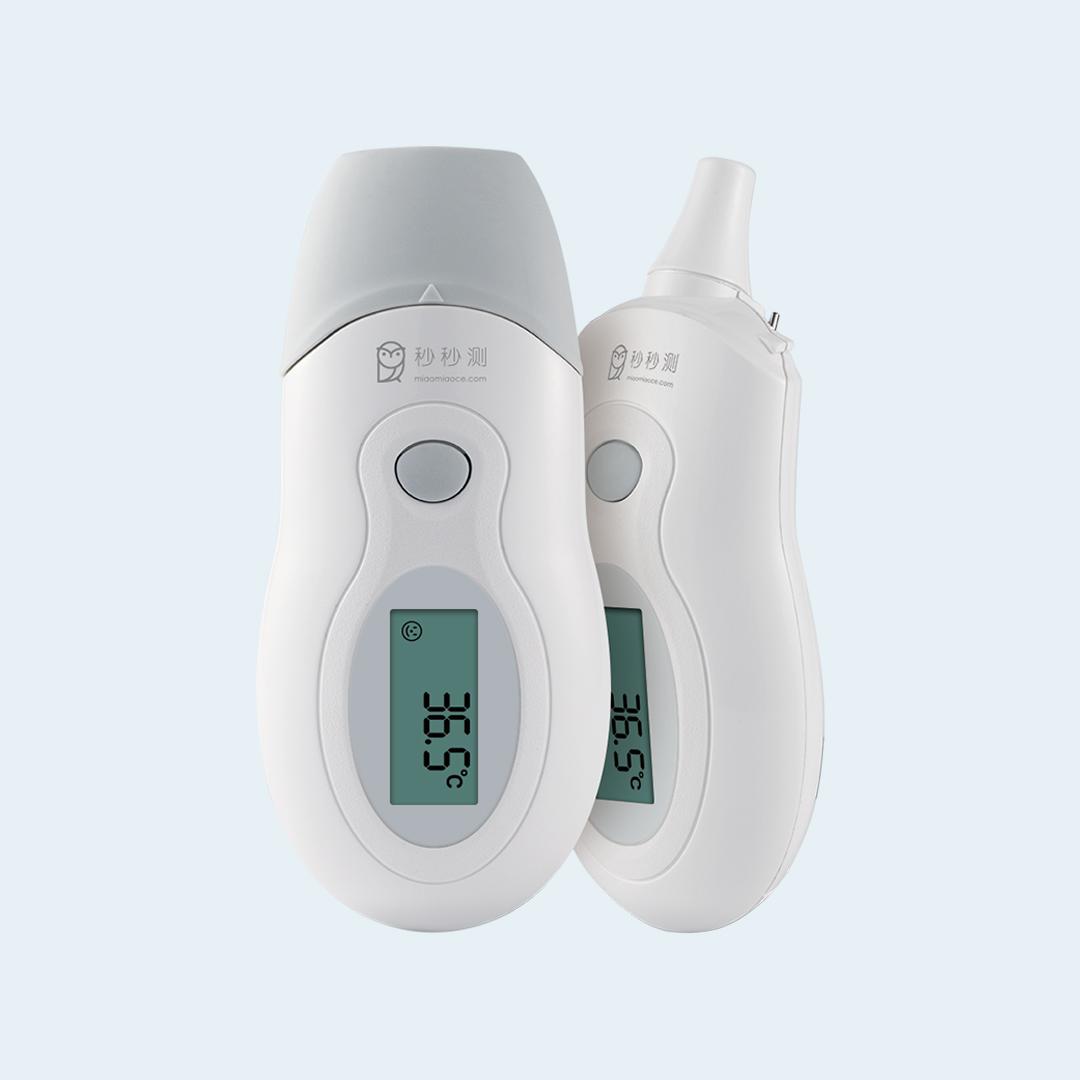 Инфракрасный термометр Инфракрасный ушной термометр белый